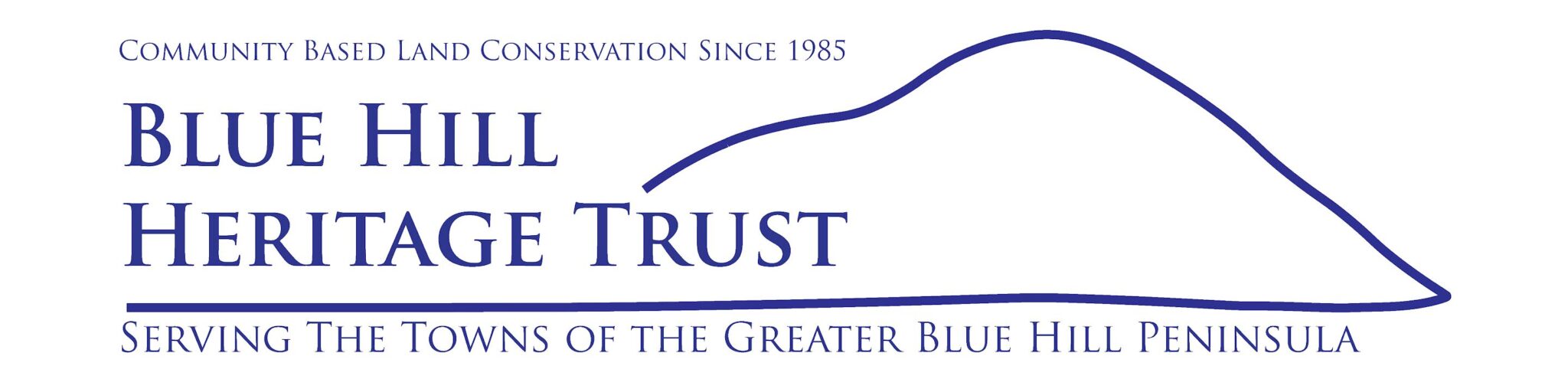 Blue Hill Heritage Trust logo.