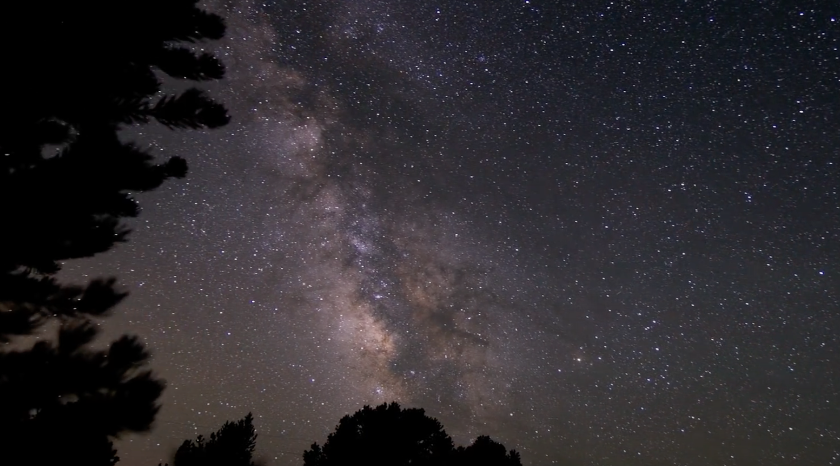 Night sky photo showing the Milky Way galaxy.